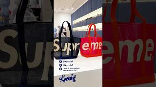 Supreme Raffia Tote Bag 💙 Kyoda1 Supreme totebag [upl. by Curtice]