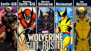 Every Suit That Should Be in Insomniacs Wolverine [upl. by Luemas]