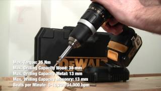 DeWalt DCD785 18V XR liion 2Speed Combi Drill [upl. by Ardnassac129]