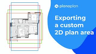 Planoplan Exporting a custom 2D plan area [upl. by Elak219]