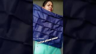 how to make pintux pillow covershortsvideo shorts pillow pillowcoverdesign pillowcover [upl. by Yentrac]