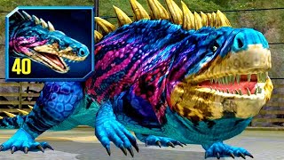 LIMNOSCELIS MAX LEVEL 40 JURASSIC WORLD [upl. by Gregrory185]