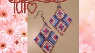 TUTO Boucles doreilles quotPascalequot [upl. by Treblih]