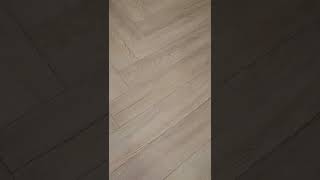 Vinyl Plank Flooring in Herringbone Pattern [upl. by Sinne]