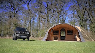 2019 Cabanon Mercury trailer tent review Camping amp Caravanning [upl. by Dorrahs]