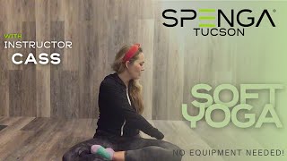 SPENGA Tucson HomeWERK  Soft Yoga with Cass [upl. by Nealah]