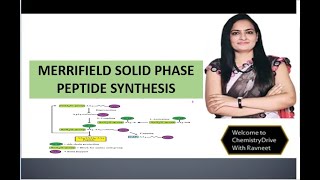 Merrifield Solid Phase Peptide SynthesisIn Hindi [upl. by Anegal]