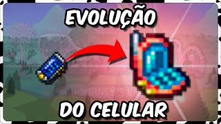 COMO FAZER A TELECONCHA SHELLPHONE â€“ A EVOLUÃ‡ÃƒO DO CELULAR  TERRARIA 14  MIMOSINHA [upl. by Yllaw191]