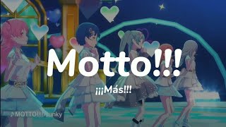 MOTTO  Sub español  Romanji  3D MV  Letra  GAME SIDE  Project Sekai  MMJ [upl. by Namus]