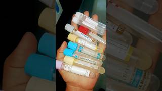 Blood collection tube colour codevacutainer tube colour shorts statuslab like ytshorts [upl. by Leina123]