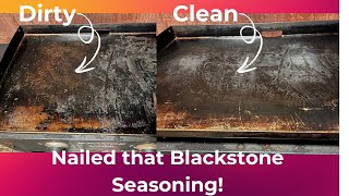 Testing the Blackstone Seasoning amp Conditioner Deep Clean for a Perfect Griddle [upl. by Segal]