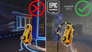 ROCKET LEAGUE How to play workshop maps on EPIC GAMES Updated 2022 [upl. by Zelig]