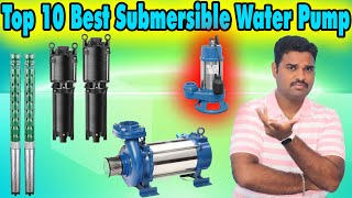 ✅ Top 10 Best Submersible Pump In India 2022 With Price  Submersible Water Pump Review amp Comparison [upl. by Belicia]