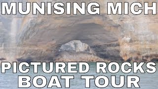 Pictured Rocks Boat Tour Munising Michigan [upl. by Neroc896]