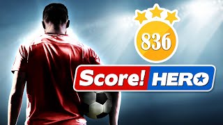 Score Hero  level 836  3 Stars [upl. by Coraline]