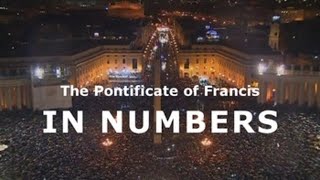 Pope Francis’s pontificate in numbers [upl. by Ilera686]