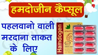 Hamdogen Capsule फायदे नुकसान इस्तेमाल का तरीका  Hamdogen Capsule Benefits amp Full Review In Hindi [upl. by Einnob269]