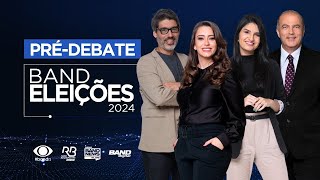 AO VIVO PréDebate na Band 2º Turno [upl. by Rimidalv]