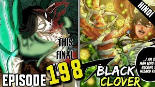 Black Clover Episode 198 Explained in Hindi blackclover [upl. by Dosh]