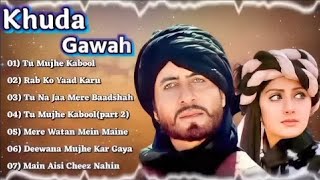 💕Khuda Gawah Movie All SongsAmitabh Bachchan amp Sridevi hindi old songs Jukebox💙 [upl. by Rasec526]