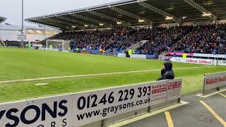 Chesterfield Fans vs Dagenham amp Redbridge  2 Tshimanga Goals 522022 [upl. by Eelsew]