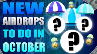 🔥 Top Airdrops To Do In October 🔥 [upl. by Pauli602]