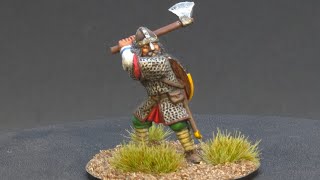 Live Paintalong Anglo Danish warlord for saga from Gripping Beast miniatures [upl. by Phenica]