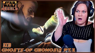 Star Wars Rebels REACTION 3X13 Ghosts of Geonosis Pt2 FIRST TIME WATCHING [upl. by Iahk644]