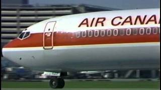 Jetliners  Air Canada Boeing 727 and DC9 at Toronto [upl. by Mcgray604]