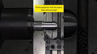 A small error at the end of the metalworking proce machine cnc process [upl. by Haym240]