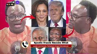 Prophet Amoako Atta SHOCKINGLY reveals the Spiritualities behind Trump and 2024 elections in GHANA [upl. by Alodi]