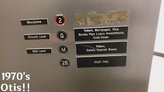 Vintage 1970s Otis Lexan Hydraulic Elevator at The Scotia Tower  Vancouver BC [upl. by Bernita404]