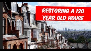 One year in 10 Mins Restoring amp Renovating a 120 year old Edwardian House [upl. by Hiamerej]