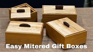 Mitered Keepsake Boxes [upl. by Nnep63]