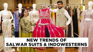 New Trends of Salwar Suit amp Indian Dresses 2024  Wedding Guest Outfits [upl. by Aelegna]