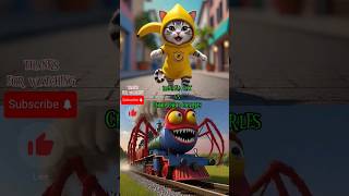 banana cat vs choo choo charles bananacat choochoocharles catmemes shorts shortstrending [upl. by Lennon619]