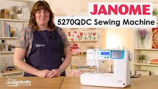 Janome 5270QDC Sewing Machine Review [upl. by Jabon]