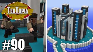 TekTopia 90  Another Smithy Minecraft Villager Mod [upl. by Shenan817]