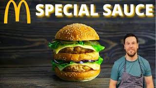 How To Make Real McDonalds Special Sauce Recipe [upl. by Naashom]