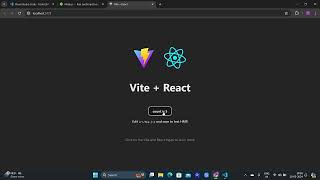 How to run React  Vite app in Visual studio code tutorial  2024 [upl. by Oigres]