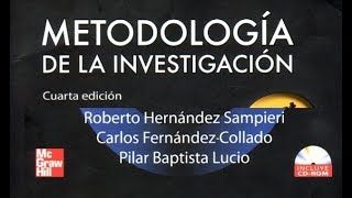 Metodología de Investigación según Sampieri [upl. by Aisinut110]