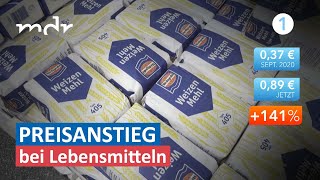 Steigende Lebensmittelpreise Welche Entlastungen diskutiert werden  Umschau  MDR [upl. by Adamsen]