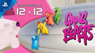 HOW TO THROW AWAY THE ENEMY GANG BEASTS TUTORIAL  Control settings how to play practice on PS4 [upl. by Donahoe]