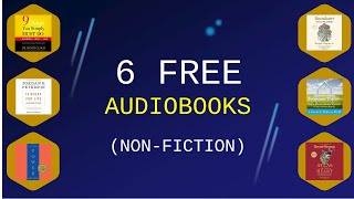 6 Free Non Fiction Audiobooks You Shouldnt Miss 🎧 Free Audiobooks in English [upl. by Nnaytsirk]