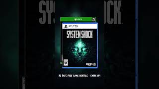 GameFly Video Game Rentals  System Shock  Jewel Story PS5 amp Xbox Consoles gaming gamefly games [upl. by Suedama]