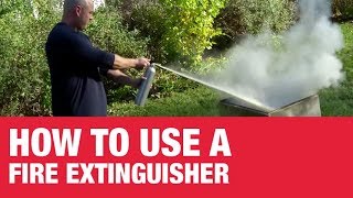 How To Use a Fire Extinguisher  Ace Hardware [upl. by Aissatsan475]