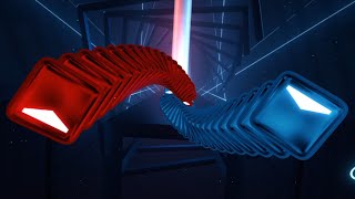 Actually Hitting This Insane Pattern Beat Saber [upl. by Novrej]