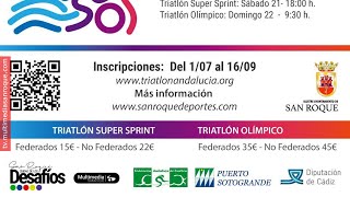 NOTICIA FIN PLAZO INSCRIPCIÓN TRIATLÓN 15 SEPTIEMBRE 2024 [upl. by Kelcy]