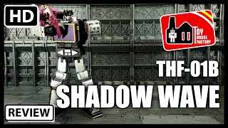 Toy House Factory THF01B Shadow Wave KO Transformers Masterpiece Soundblaster [upl. by Eimmelc]