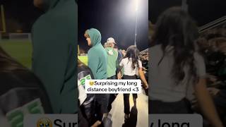 Worth the wait 🫂🥹longdistancerelationship longdistance surprise boyfriend reaction wait [upl. by Landon]